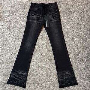 Rockstar Original Boys Stacked Flare Jeans Sz 8 NWT